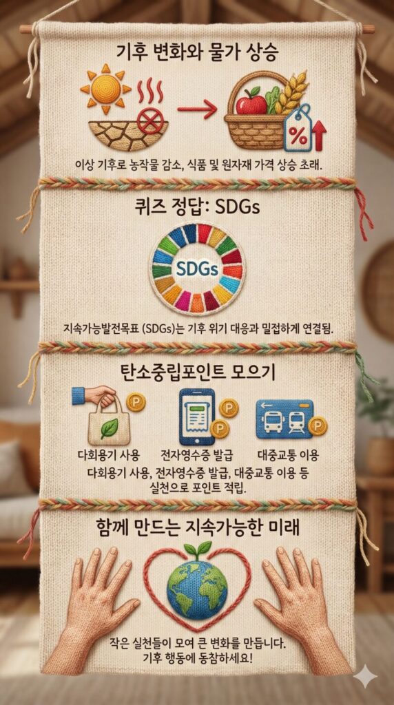 기후행동 기회소득 오늘의 퀴즈 정답