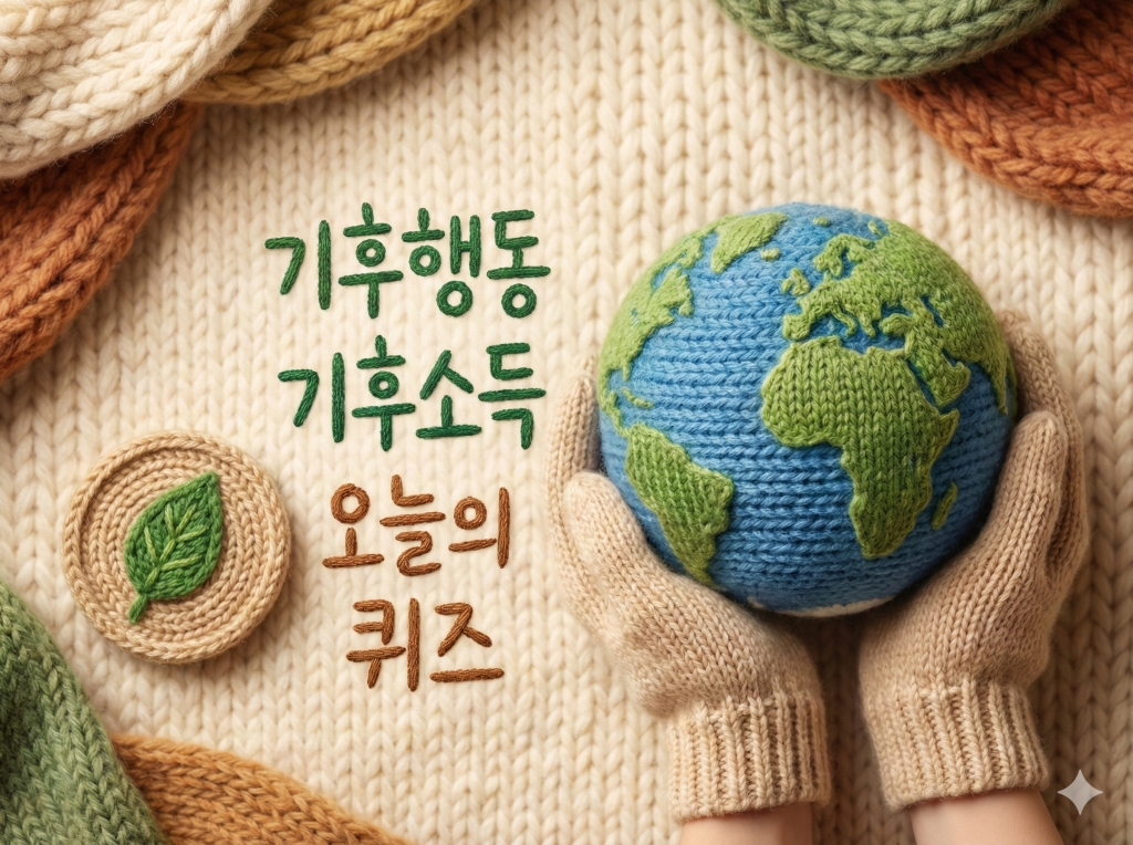 기후행동기회소득오늘의퀴즈정답(2026년 02월 24일)