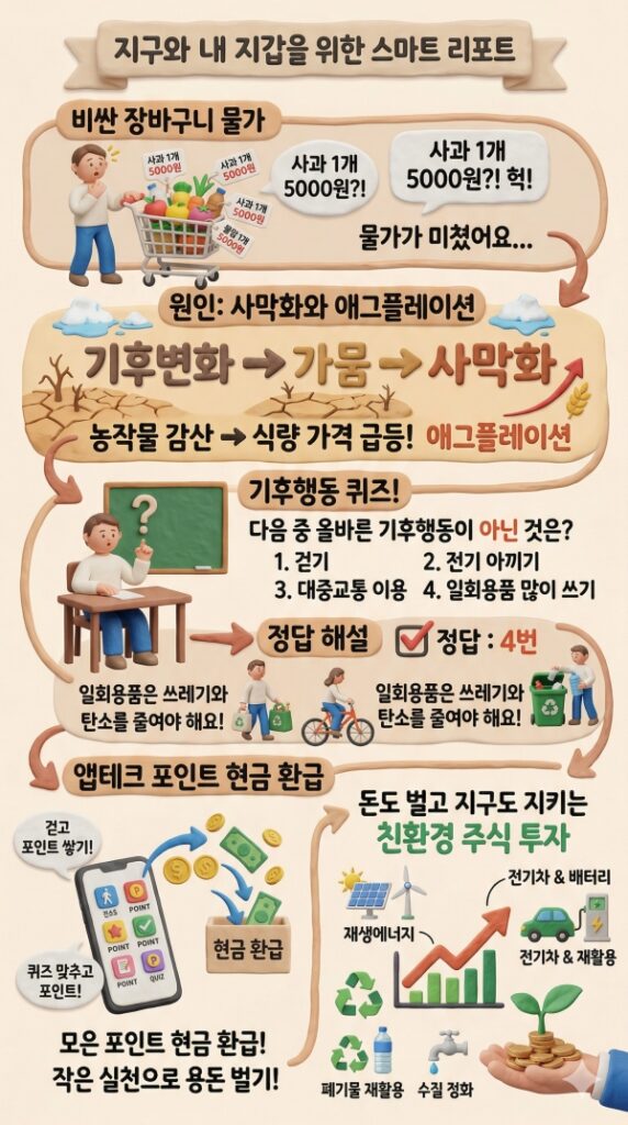 기후행동 기회소득 오늘의 퀴즈 정답 3월26일
