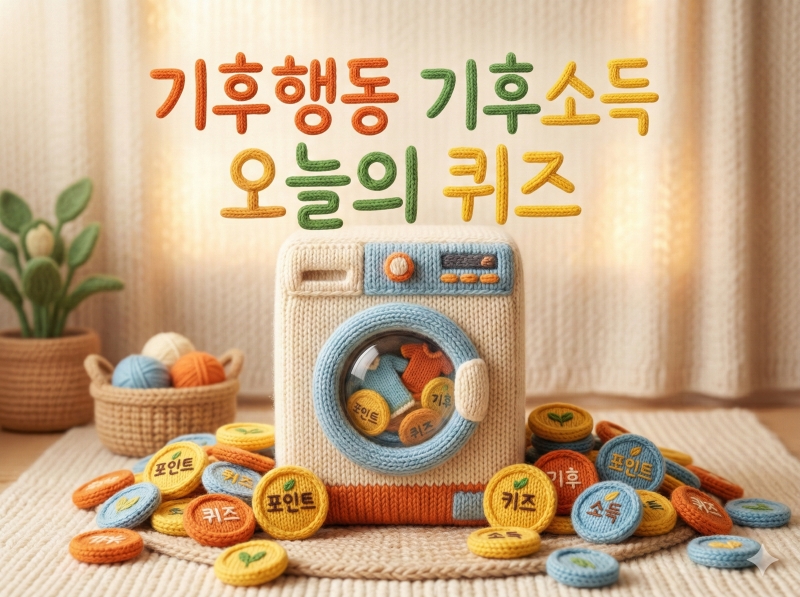 기후행동 기회소득 오늘의 퀴즈 정답 3월5일