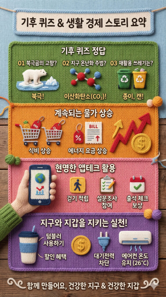 기후행동 기회소득 오늘의 퀴즈 정답 3월8일