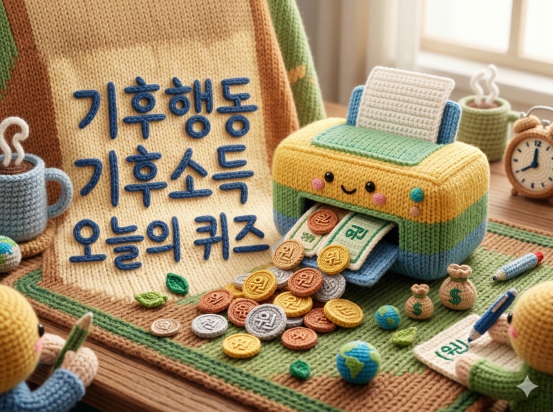 기후행동 기회소득 오늘의 퀴즈