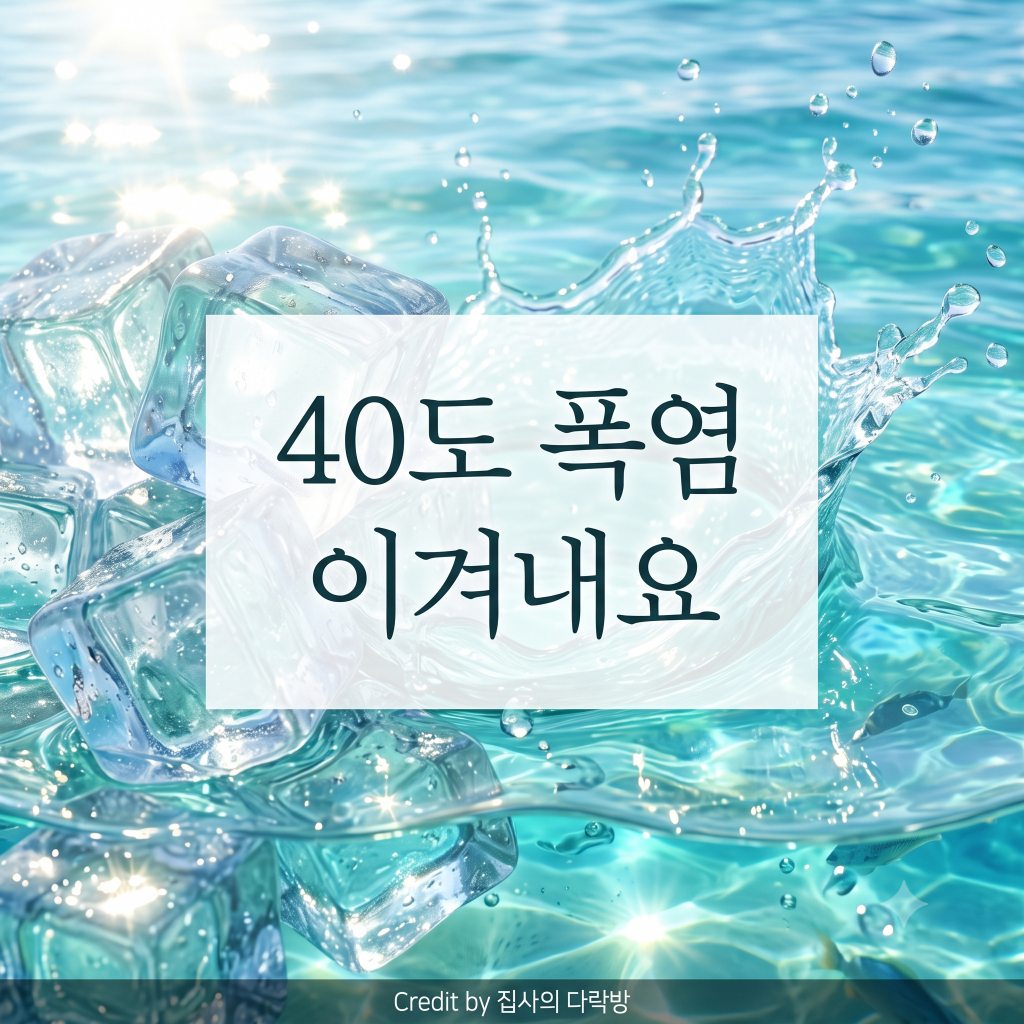 40도 폭염 경보! 펄펄 끓는 찜통더위 이겨내는 안부인사 모음